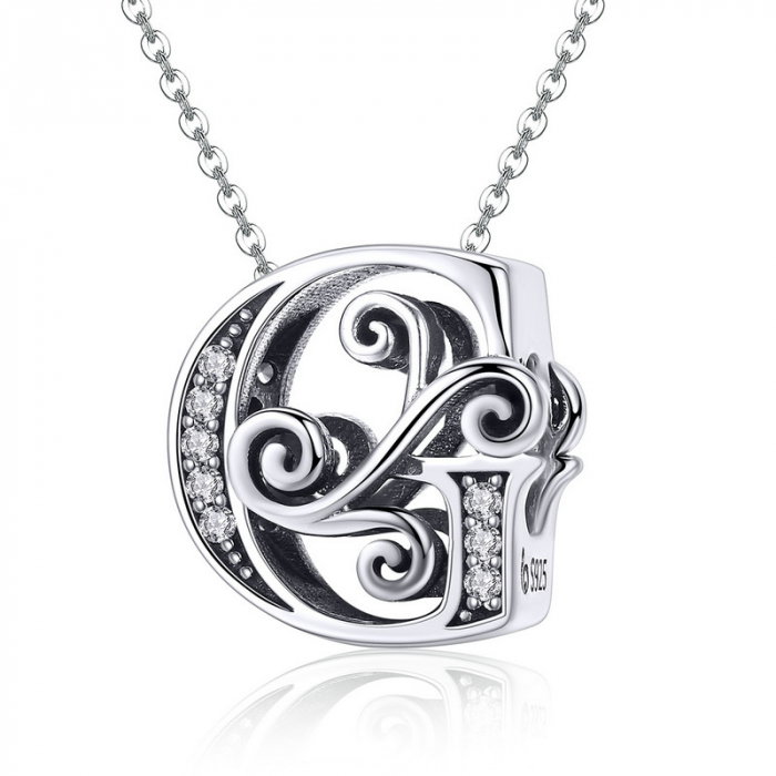 Talisman argint litera G [5]