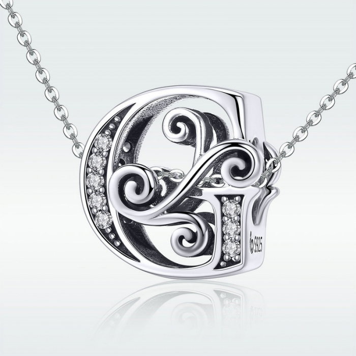 Talisman argint litera G [4]
