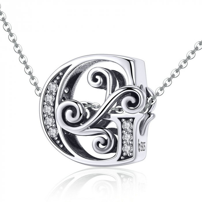 Talisman argint litera G [3]