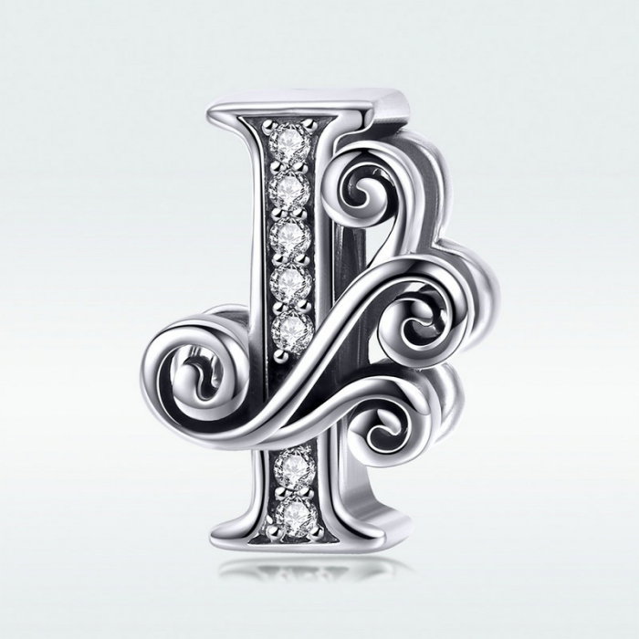 Talisman argint litera I [4]