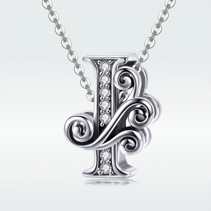 Talisman argint litera I [3]