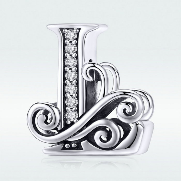 Talisman argint litera L [4]