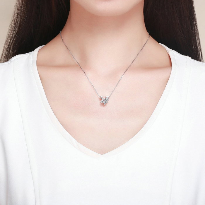 Talisman argint litera V [4]