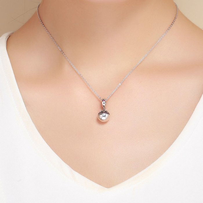 Talisman argint Medalion cu Inima Verde [4]