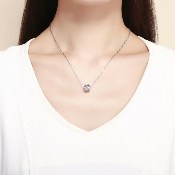 Talisman argint plaja tropicala, scoici si ancora [8]