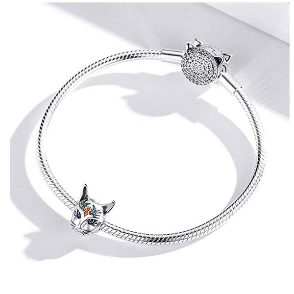 Talisman argint Zeita Pisicilor (zeita egipteana Bastet) [3]