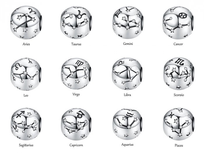 Talisman argint zodia Rac [4]