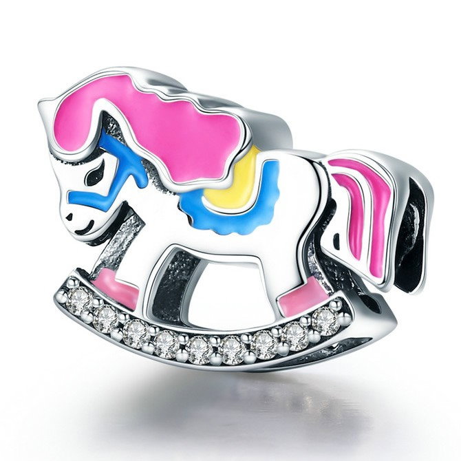 Talisman din Argint 925 in forma de calut balansoar [1]