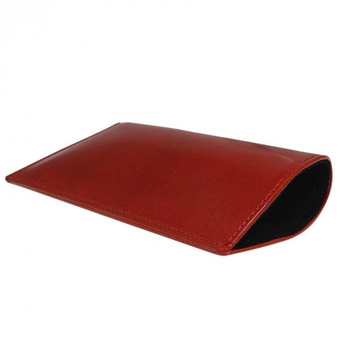 Toc ochelari (etui) sau husa telefon piele naturala Rosu - POC03 [6]