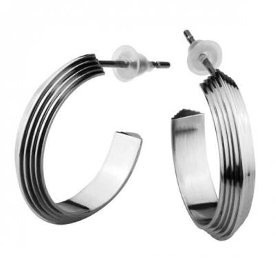 Cercei semiluna otel inox