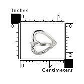 Inel argint 925 in forma de inimioara cu zirconii [2]