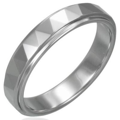 Inel din tungsten stil verigheta [1]