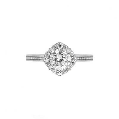 Inel elegant din argint 925 rodiat cu zirconii [1]