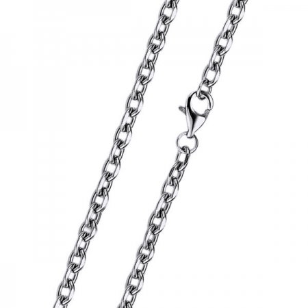 Lant argint 925 rodiat 45 cm LAN0182 [0]