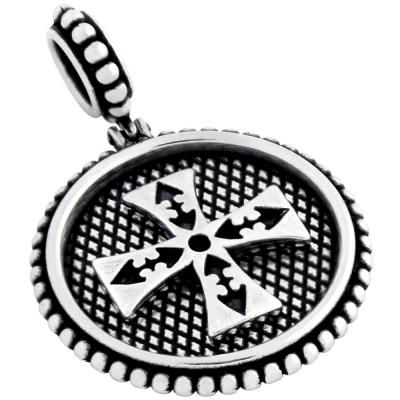 Medalion argint 925 cu cruce malteza PSX0436 [0]