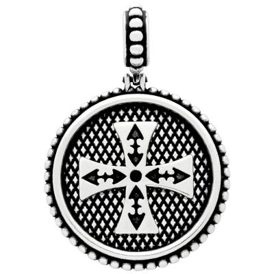 Medalion argint 925 cu cruce malteza PSX0436 [1]