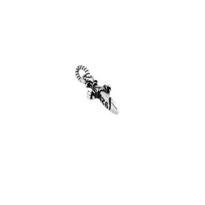 Pandant argint 925 pumnal TWISTED BLADE [0]