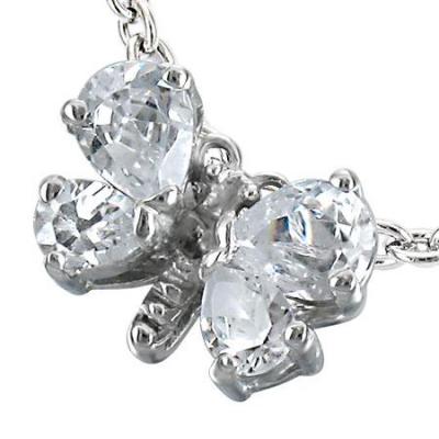 Pandant otel si zirconii in forma de fluturas [0]