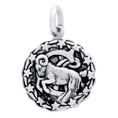 Pandantiv argint 925 cu zodia capricorn [1]