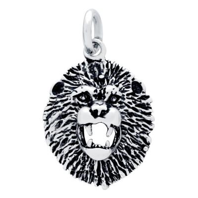 Pandantiv argint 925 in forma de cap de leu [1]