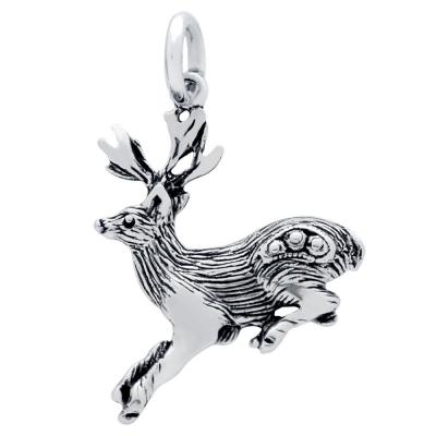 Pandantiv argint 925 in forma de cerb [1]