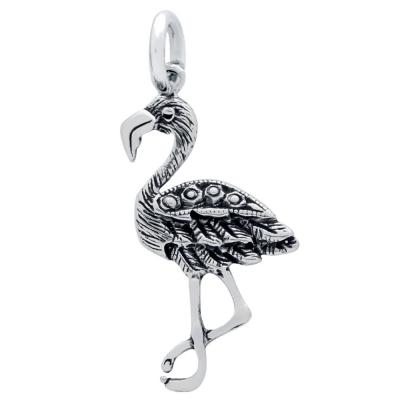 Pandantiv argint 925 in forma de pasare flamingo [0]