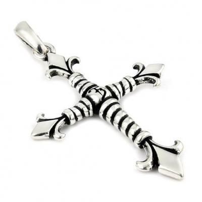 Pandantiv cruce masiva TWISTED BLADE PSX0385 [0]