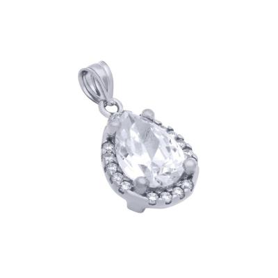 Set elegant din argint 925 picatura cu zirconii - Be Nature [2]