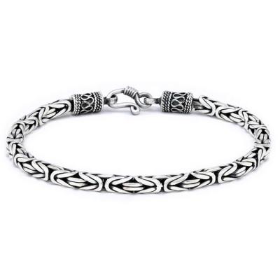 Bratara argint 925 cu aspect vintage model Bali [0]