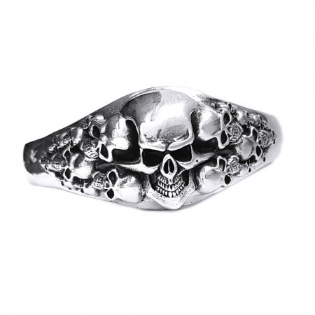 Bratara argint 925 cu cranii [0]