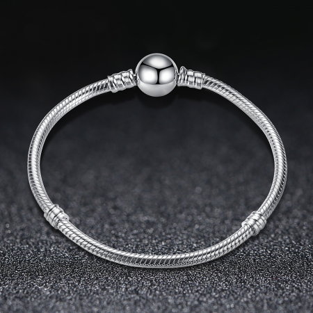 Bratara argint 925 cu inimioara si zirconii albe - Be Elegant BST0019 [1]