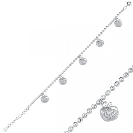 Bratara argint 925 cu mere [1]