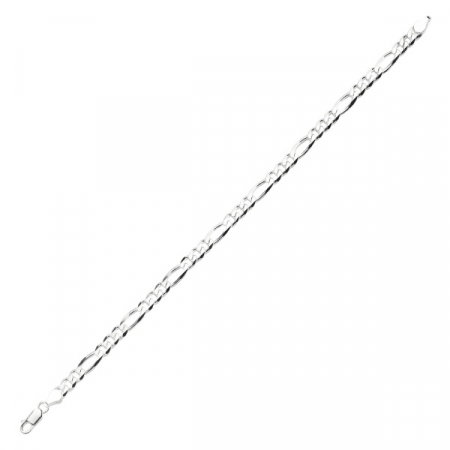 Bratara argint 925 Figaro 4,5 mm [0]