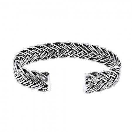 Bratara argint 925 impletita, Nimue [1]