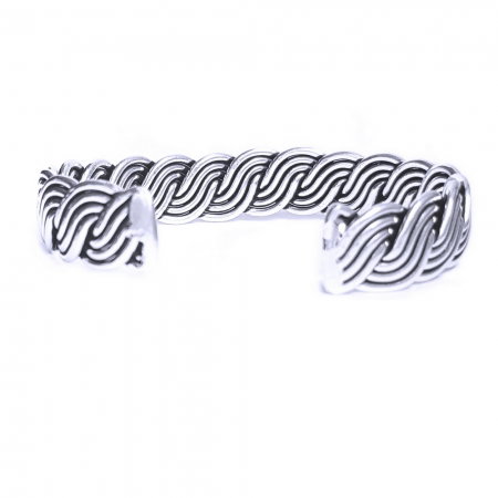 Bratara argint 925 impletita, Brianna [1]