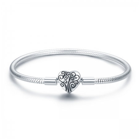 Bratara argint 925 inimioara cu copacul vietii - Be in Love BST0037 [0]