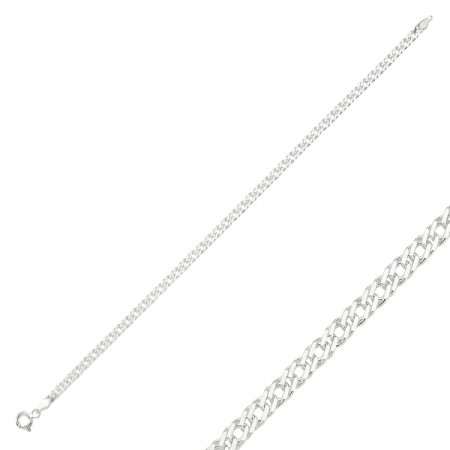 Bratara argint 925 Rombo, Latime: 4.5 mm - BTU0141 [0]
