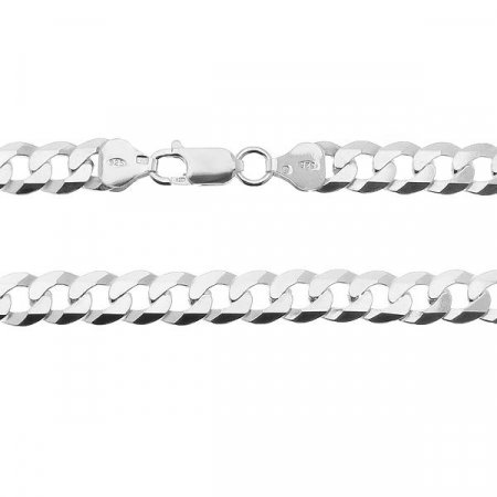 Bratara argint 925 model lant curb 21 cm [0]