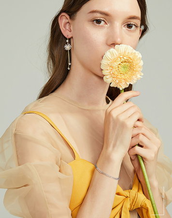 Bratara argint 925 placata cu aur 14K, tip agrafa, UNISEX [4]