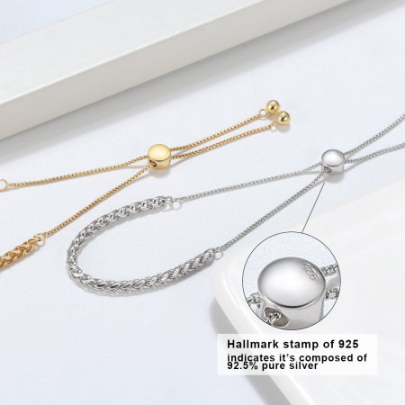 Bratara argint 925 placata cu rodiu [2]