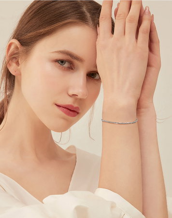 Bratara argint 925 placata cu rodiu [6]