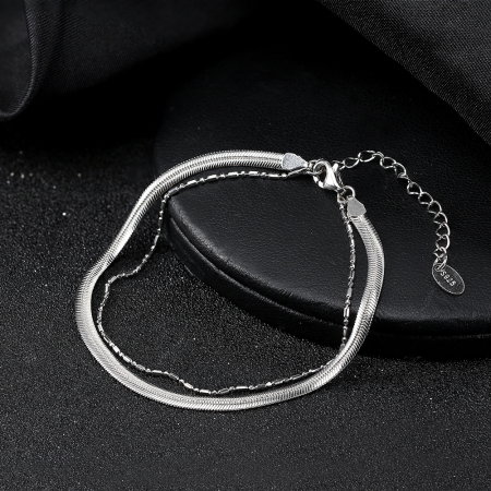 Bratara argint 925 placata cu rodiu [1]