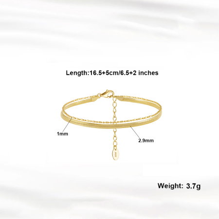 Bratara argint 925 placata cu rodiu [4]