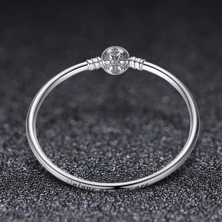 Bratara argint 925 Unique As You cu fulg de nea si zirconii albe - Be Elegant BST0017 [1]