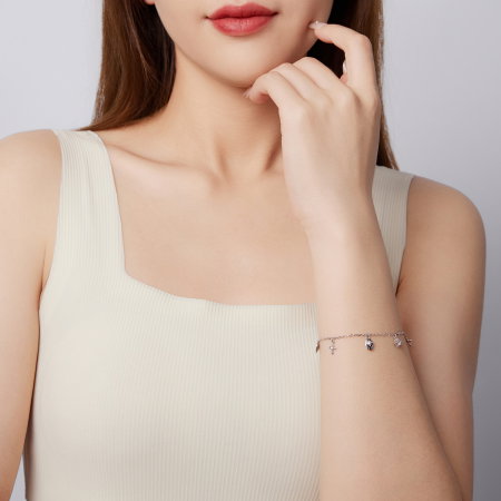 Bratara argint amuleta [8]