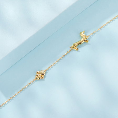 Bratara argint Catel Teckel [6]