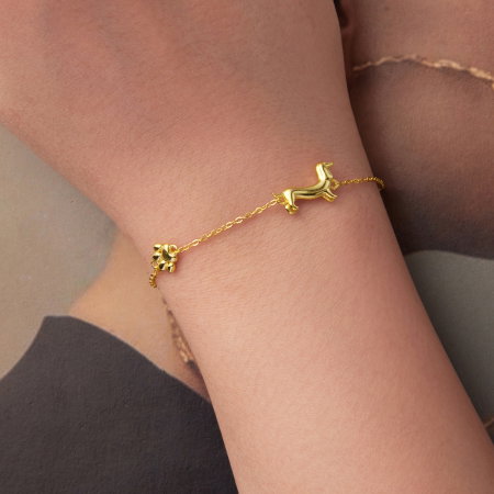 Bratara argint Catel Teckel [1]