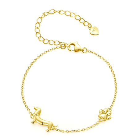 Bratara argint Catel Teckel