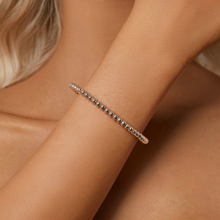 Bratara argint cu bilute [7]