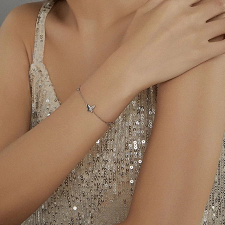 Bratara argint cu fluturasi [1]